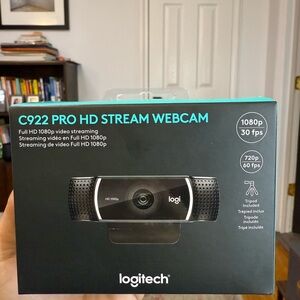 BNIB Logitech C922 Pro HD Stream Webcam